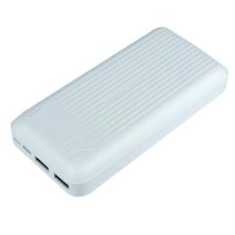 Зовнішній портативний акумулятор XO PB302 20000mAh White