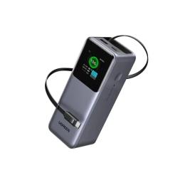 Зовнішній портативний акумулятор Ugreen PB726 20000mAh Gray 165W (55987)