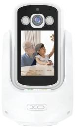 Камера відеонагляду XO CR08 200W Pixel AI Intelligent Two-Way Video Call Camera (2.4G + Bl) White