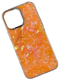 Чохол-накладка Infinity Luxury Crystal Case with Magnetic iPhone 13 Orange