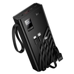 Зовнішній портативний акумулятор Hoco J155 Shine 20000mAh Black 22.5W+PD20W+light 4-cable