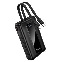 Зовнішній портативний акумулятор Hoco J162A Full power 20000mAh Black 22.5W+PD20W fully compatible with two cables (6942007663083)