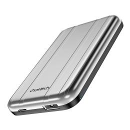 Зовнішній портативний акумулятор Choetech B655 mini 5000mAh Silver 10W