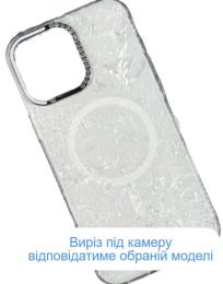 Чохол-накладка Infinity Luxury Crystal Case with Magnetic iPhone 17 Pro White