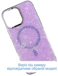 Чохол-накладка Infinity Luxury Crystal Case with Magnetic iPhone 17 Pro Purple