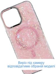 Чохол-накладка Infinity Luxury Crystal Case with Magnetic iPhone 17 Pro Pink