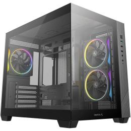 Корпус для ПК Deepcool CG330 3F Black (R-CG330-BKNGM3-G) без БЖ
