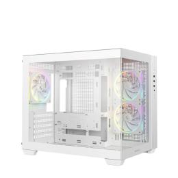 Корпус для ПК Deepcool CG330 3F White (R-CG330-WHNGM3-G) без БЖ