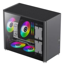 Корпус для ПК GAMEMAX SPARK Black (1125-2001R0067)
