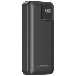 Зовнішній портативний акумулятор СolorWay Optimal 20000 mAh Black 22.5 Вт (CW-PB200LPB5BK-PDD)