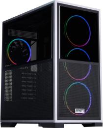 Корпус для ПК 1STPLAYER IF8-BK-4FO7-14 Black