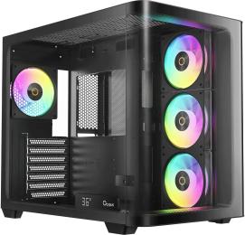 Корпус для ПК Ocypus IOTA C70 CURVE ARGB DIGITAL Black (IOTA-C70-BKD400CD-GL)