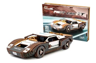 Конструктор PuzzleOK Fast car Gt Puz-26916