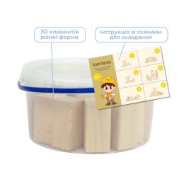 Конструктор Igroteco Будівельний набір 900833, 30 деталей