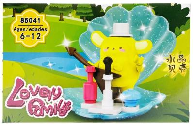 Конструктор Bambi PomPomPurin 85041-8 пластикові деталі