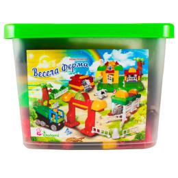 Конструктор Doloni Весела ферма 013888/06, 154 деталі