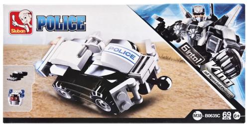 Конструктор Sluban Поліцейська серія Police SLUBAN M38-B0635-3