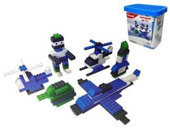 Конструктор Doloni Аеродром 013888/09 в пластиковому боксі, 162 деталі