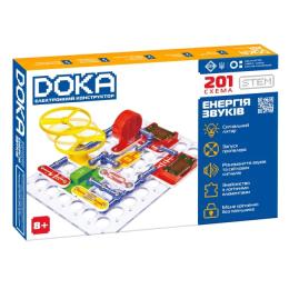 Конструктор DOKA 201 СХЕМА D70706 звук і світло