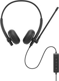 Накладні навушники Dell Wired Headset  -  WH125 Black (520-BBLV)