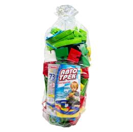 Конструктор Юника Автотрек 70262, 73 деталі, паяний пакет