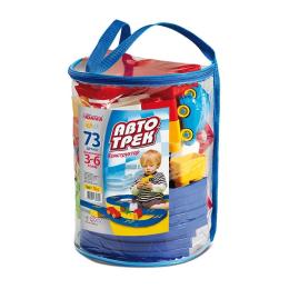 Конструктор Юника Автотрек 70699, 73 деталі, рюкзак