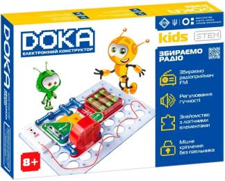 Конструктор DOKA Збираємо радіо DOKA D70703 музика і світло