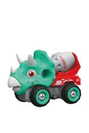 Конструктор OTAMANKO Трицератопс бетонозмішувач Turquoise Red (532.03.01)