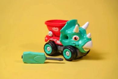 Конструктор OTAMANKO Трицератопс самоскид Turquoise Red (532.03.02)