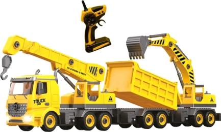 Конструктор OTAMANKO 3в1 Будівельна служба Кран, Самоскид, Екскаватор (532.02.84)