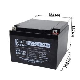 Акумулятор для ДБЖ Full Energy FEP-1226 (свинцево-кислотний)