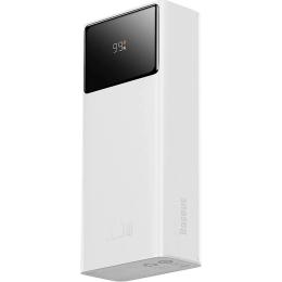Зовнішній портативний акумулятор Baseus Star-Lord Digital Display Fast Charge 30000 mAh White 22.5W (PPXJ080102)
