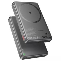 Зовнішній портативний акумулятор Hoco Q26A Joy 10000mAh Metal Gray