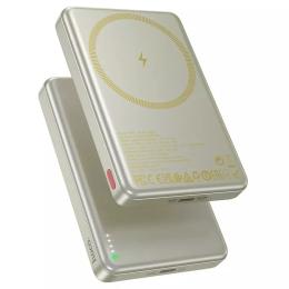 Зовнішній портативний акумулятор Hoco Q26A Joy 10000mAh Titanium Gold