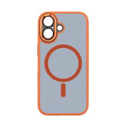 Чохол-накладка ArmorStandart Unit MagCase SE для Apple iPhone 17 Orange Black (ARM86315)