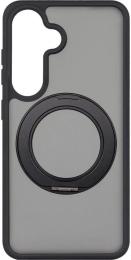 Чохол-накладка ArmorStandart Unit Stand2 для Samsung S25 5G/S24 5G Black (ARM89559)