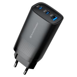 Адаптер живлення для телефона ArmorStandart Resolute Power ARP-721 67W GaN Black (ARM88384)