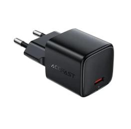 Адаптер живлення для телефона Acefast A118 Fast Charger Black 1xUSB-C 30W Gan (6974316284994)