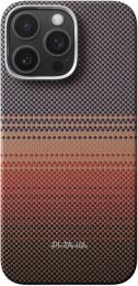 Чохол-накладка Pitaka Tactile Woven Ultra-Slim Case with PitaTap for iPhone 16 Pro Max Sunset (KI1602SUM)