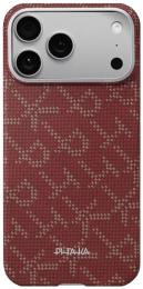 Чохол-накладка Pitaka Ultra-Slim Case with PitaTap PTK Leaping for iPhone 17 Pro Gold Red (KI1702PTK)