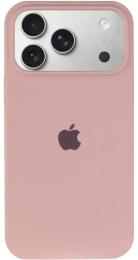 Чохол-накладка EpiK Silicone Case Full Protective (AA) для Apple iPhone 17 Pro Max (6.9) Pink Sand
