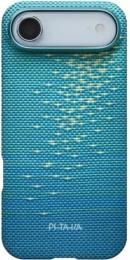 Чохол-накладка Pitaka Ultra-Slim Case with PitaTap for iPhone Air Lucid Blue (KI1704AG)