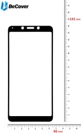 Захисне скло BeCover для Xiaomi Redmi 6/6A Black