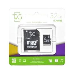 Карта памяті T&amp;G TG-32GBSD10U1-01 32GB microSDHC З адаптером Class 10 UHS-I
