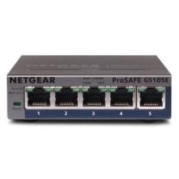 Світч Netgear GS105E 5xGE керований L2 (GS105E-200PES)