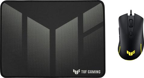 Комплект миша та килимок Asus TUF Gaming M3 Gen II (90MP0320-BMUA00) + TUF Gaming P1 (90MP02G0-BPUA00) Black