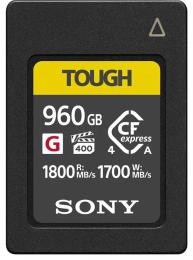 Карта памяті Sony CFexpress Type A 960GB R1800/W1700 Tough (CEAG960T.CE7)