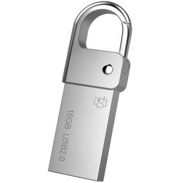 Флеш память T&amp;G 027 Metal Series TG027-16G Silver 16 GB