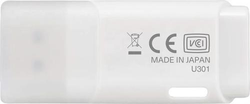 Флеш память Kioxia TransMemory U301 LU301W064GG4 White 64 GB