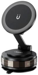 Тримач в авто XO C176 Manual Suction Cup Holder Black